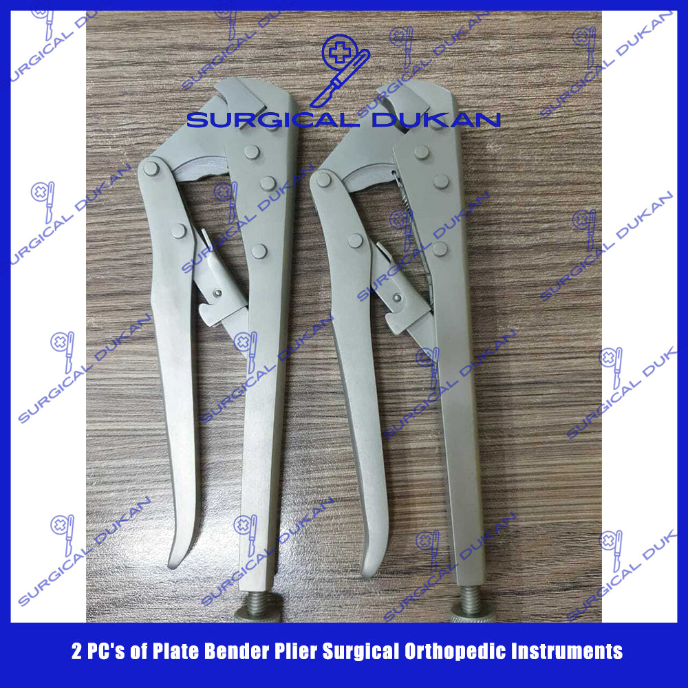 2 PC’s of Plate Bender Plier Surgical Orthopedic Instruments