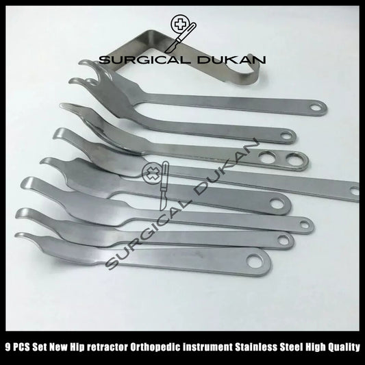 9 PCS Set New Hip retractor Orthopedic instrument Stainless Steel High Quality