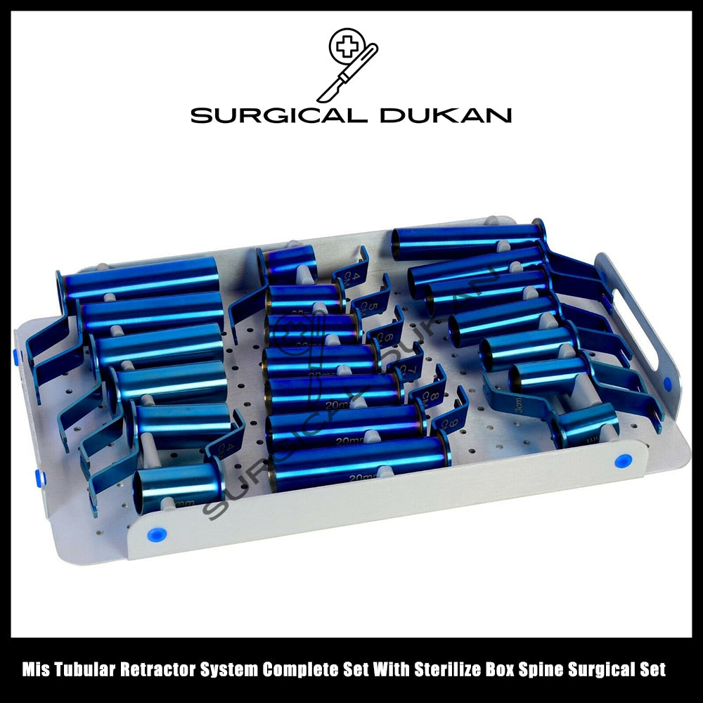 Mis Tubular Retractor System Complete Set with Sterilize Box3