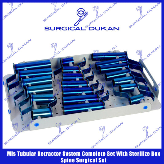 Mis Tubular Retractor System Complete Set with Sterilize Box3