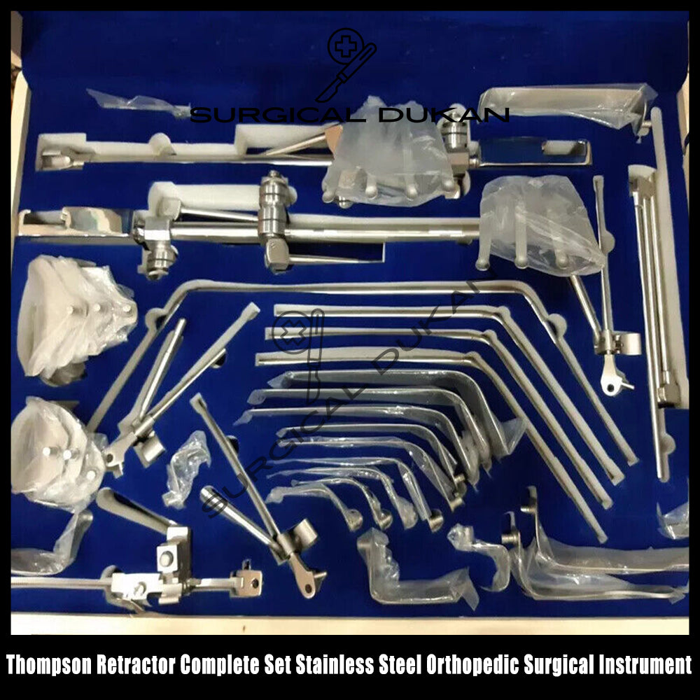 Thompson Retractor Complete Set Stainless Steel Orthopedic Surgical Instrument