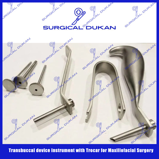 Transbuccal device instrument with Trocar for Maxillofacial Surgery